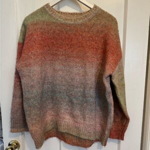 Ombré Elan Fuzzy Sweater